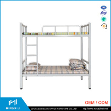 Mingxiu School Equipment Black Cheap Metal Bunk Beds / Easy Assembly Metal Bunk Bed